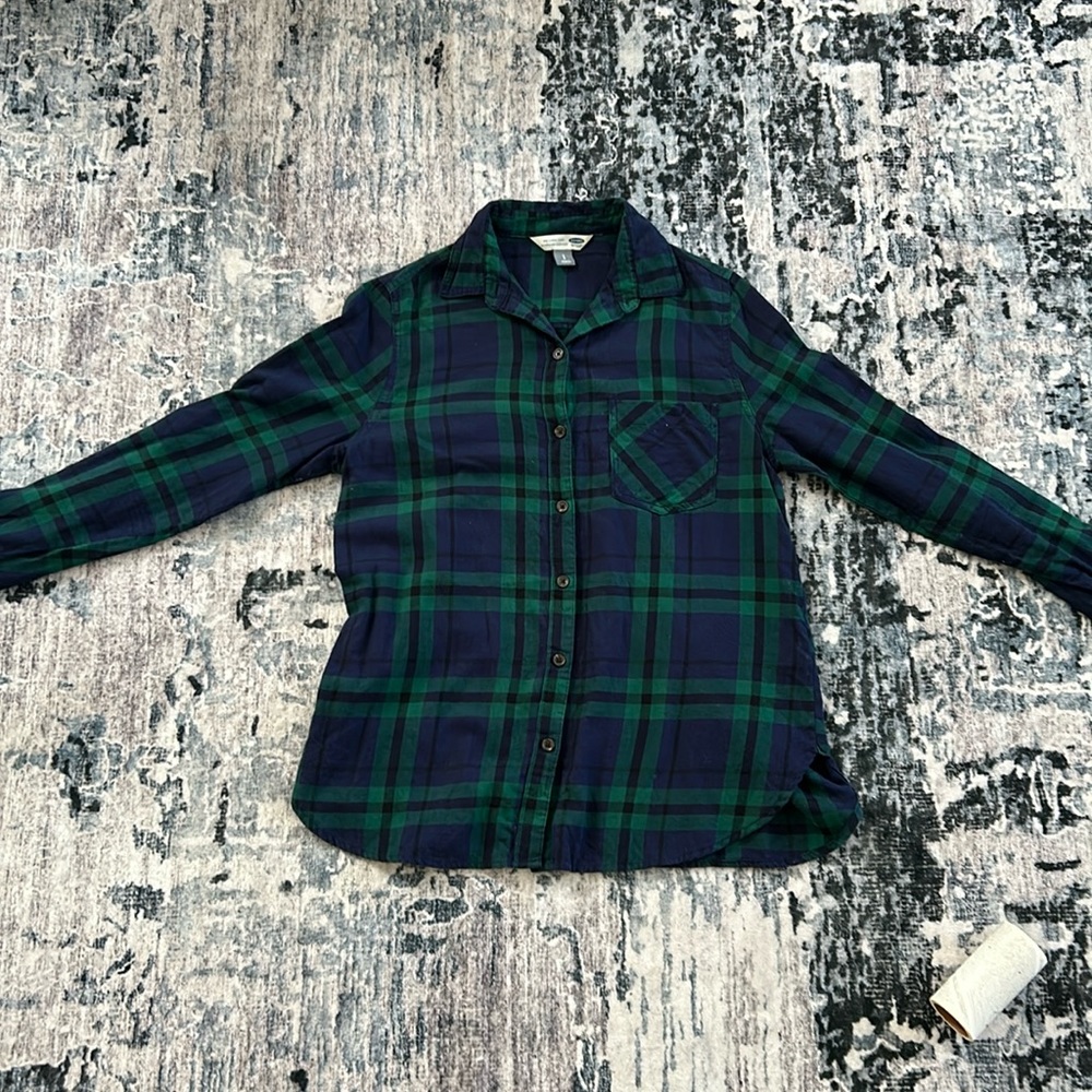 Old Navy Boyfriend Flannel Shirts